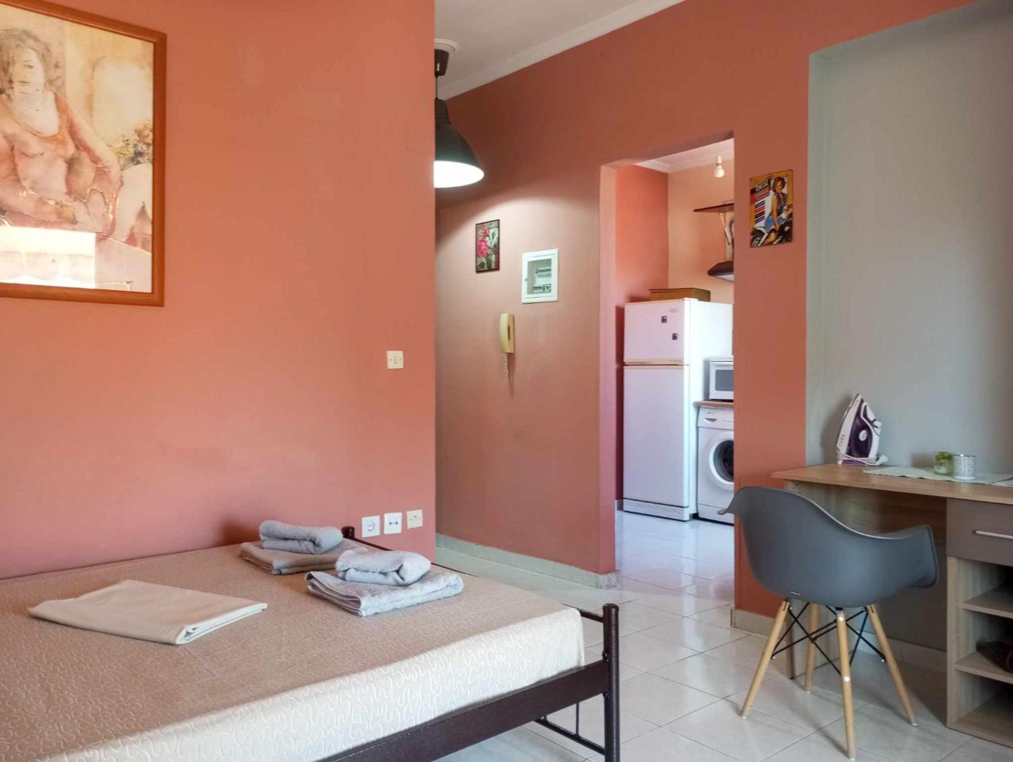 Cozy Studio Flat 1 Bedroom-Very Central Location Mytilíni Exteriör bild